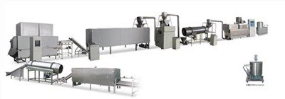 Ligne de production alimentaire de bouffées de maïs