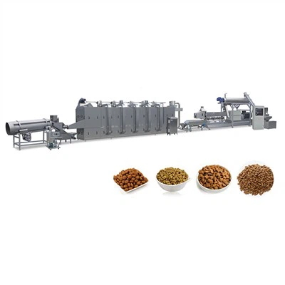 Équipement d'extrusion d'aliments pour animaux de compagnie