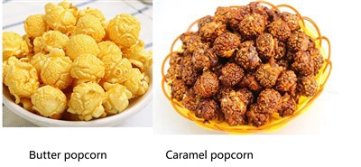 Équipement de fabrication de pop-corn