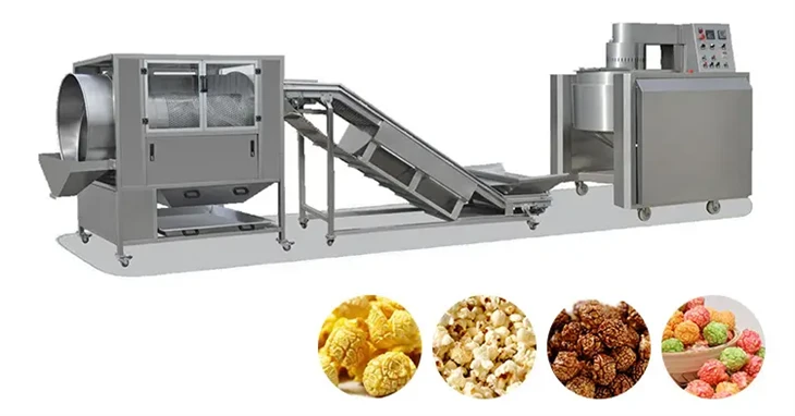 Machines de fabrication de pop-corn