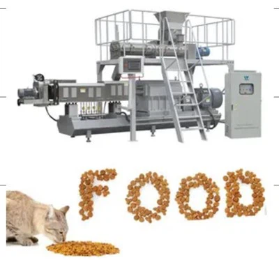 Ligne de transformation des aliments pour chats